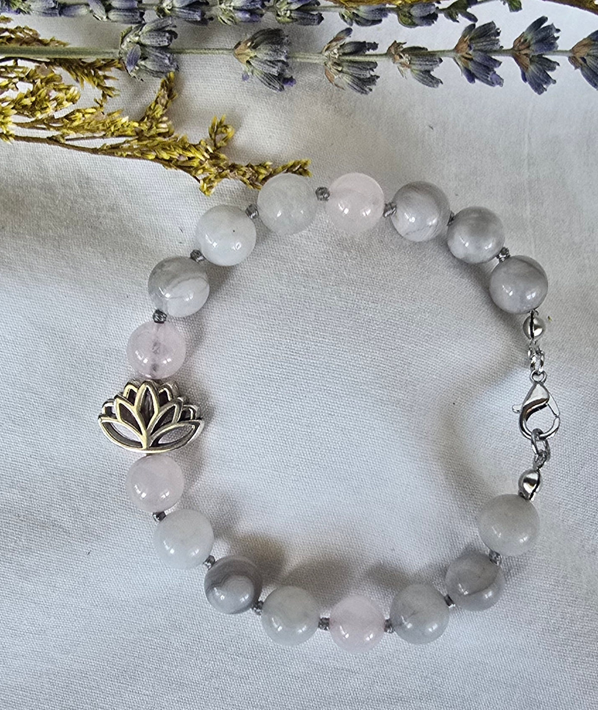 Soft Bloom Lotus Bracelet