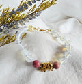 Moonlit Journey - Opalite & Rhodonite Bracelet