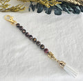Pocket Pause Keychain | Leopard Skin Jasper + Buddha