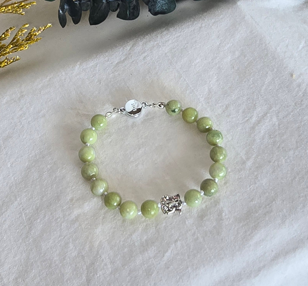 Clear the Path | Jade Ganesha Bracelet