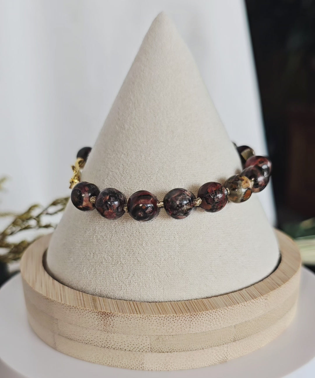 Rooted Within | Leopard Skin Jasper Tree of Life Bracelet